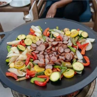 Gietijzeren wokblad - grote Solo Stove