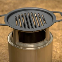 Ranger grilltop + HUB Solo Stove