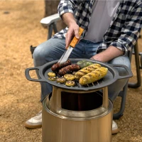 Ranger grilltop + HUB Solo Stove