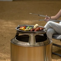 Yukon 27&rdquo; grilltop + HUB Solo Stove