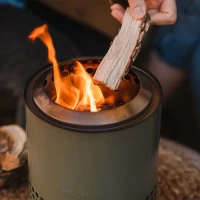 Solo Stove Mesa XL Deep Olive tafelvuurkorf 