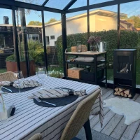 Cheyenne - Vrijstaande Bio-ethanol Haard in Houtkachel-style