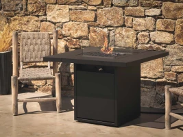 Planika Square Table buiten gashaard voor een gasfles