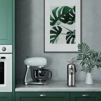 Nordic Flame brandblusser 2 kg - Gepolijst staal