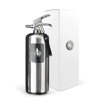 Nordic Flame brandblusser 2 kg - Gepolijst staal