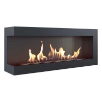 Hoek biohaard met linkse opening van 120 cm.