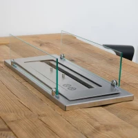 Een frame en glas voor om onze bio316 brander.