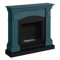 Magna Turquoise Bio-ethanolhaard in uniek turquoise design voor stijlbewuste woningen