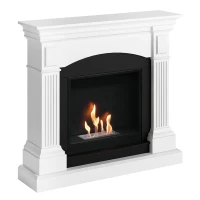 Magna Witte Bio-ethanolhaard in elegant wit design voor moderne interieurs