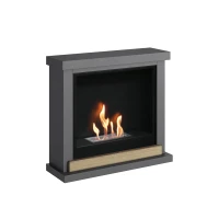 Hagen Grijze Bio-ethanolhaard voor moderne interieurs en rookvrije verwarming