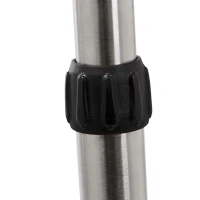 Zilveren vloer terrasverwarmer