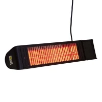 Terrasverwarmer HEAT1 ECO Pro-line 2000W 66cm- Zwart