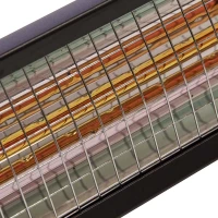 Terrasverwarmer HEAT1 ECO High-line 1500W - Zwart