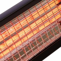 Terrasverwarmer HEAT1 ECO High-line 1500W - Zwart