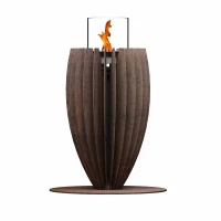 Tuli Gasverwarmer - Corten Roest