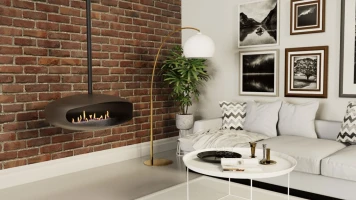 Hein & Haugaard UFO-80 Mega plafondhaard in New Yorkse stijl