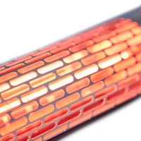 1500 W zwarte terrasverwarmer