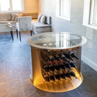 Rund Vink&aelig;lder m. elevation - 108 Flasker