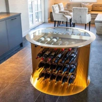 Rund Vink&aelig;lder m. elevation - 108 Flasker