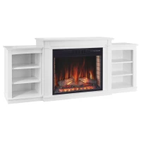 Artiflame Vogue AF28S Elektrische Open haard Wit Bianco