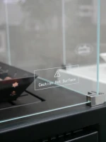 Glas voor de Muztag Malaga terrasverwarmer