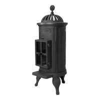 Carl 120 Bio-ethanol Haard in Gietijzer