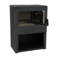 Nobel 75 &ndash; Vrijstaande bio-ethanolhaard van gietijzer