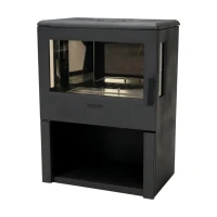 Nobel 75 &ndash; Vrijstaande bio-ethanolhaard van gietijzer