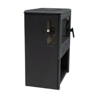 Nobel 75 &ndash; Vrijstaande bio-ethanolhaard van gietijzer