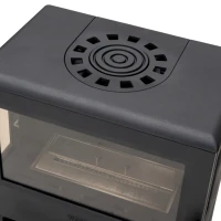 Nobel 75 &ndash; Vrijstaande bio-ethanolhaard van gietijzer