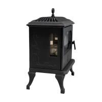 Westbo of Sweden Victoria 85 Bio-ethanolkachel met Driezijdig Vlamzicht in Gietijzer