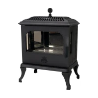 Westbo of Sweden Victoria 85 Bio-ethanolkachel met Driezijdig Vlamzicht in Gietijzer