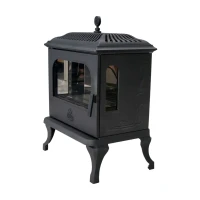 Westbo of Sweden Victoria 85 Bio-ethanolkachel met Driezijdig Vlamzicht in Gietijzer