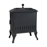 Westbo of Sweden Victoria 85 Bio-ethanolkachel met Driezijdig Vlamzicht in Gietijzer