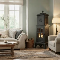 Victoria 240 Bio-ethanol Haard van Gietijzer