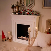 Coalvilla vrijstaande bio-ethanol open haard in wit