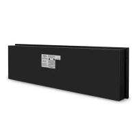 185,4 cm elektrische wandhaard