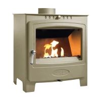 Arada Solution 5 Widescreen Strogeel Crème vrijstaande bio-ethanol haard