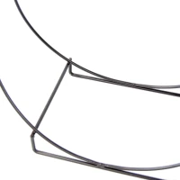 Cirkelvormige houtblok houder voor alle type haarden