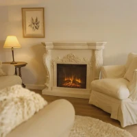 Ymir - Elektrische Haard in Polystone