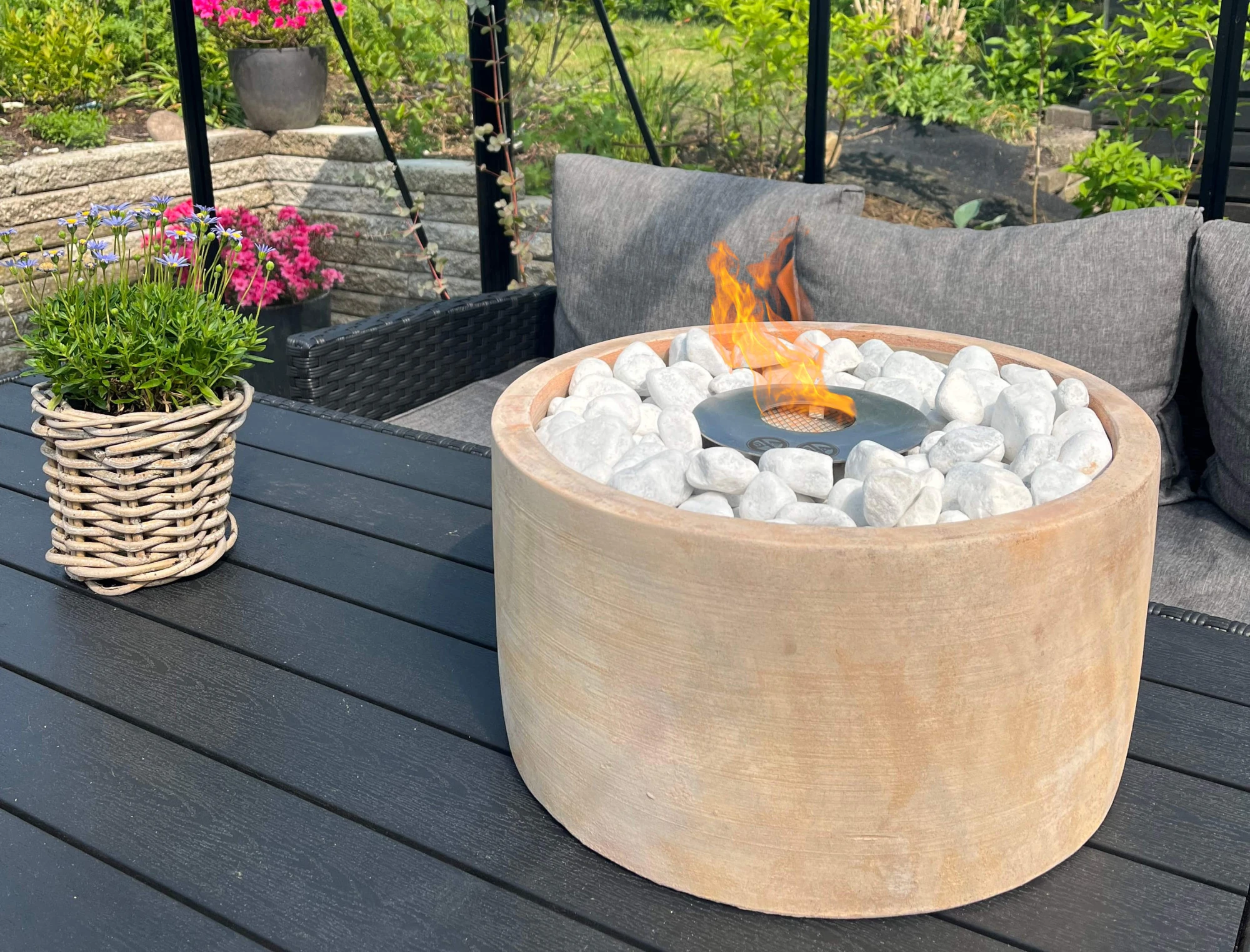 Tischfeuer selber bauen