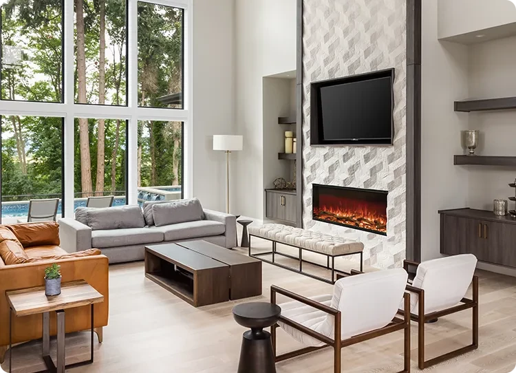 Planika elektrische haard inbouw