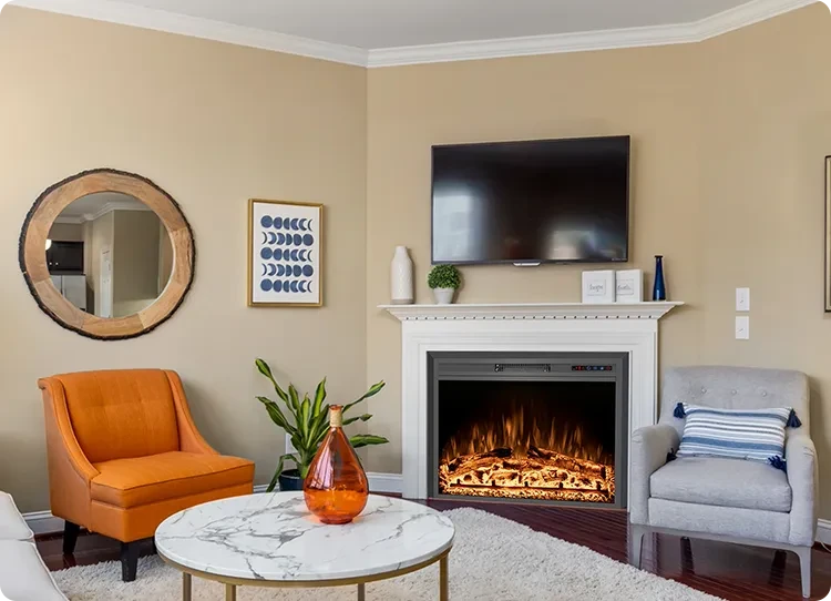 ScandiFlames camino ad acqua