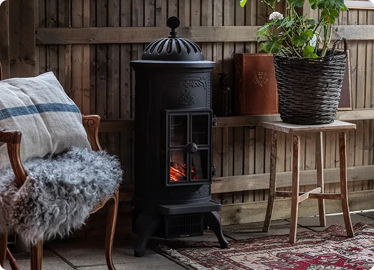 Carl Ethanol Kamin Schwarz