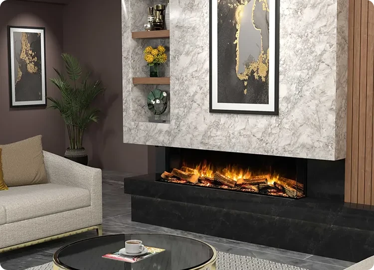 Flamerite open haard