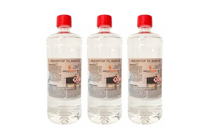 Bioéthanol 15L – 96.6% D'alcool – Combustion Propre Et Inodore – Pour Cheminée Intérieure Et Extérieure