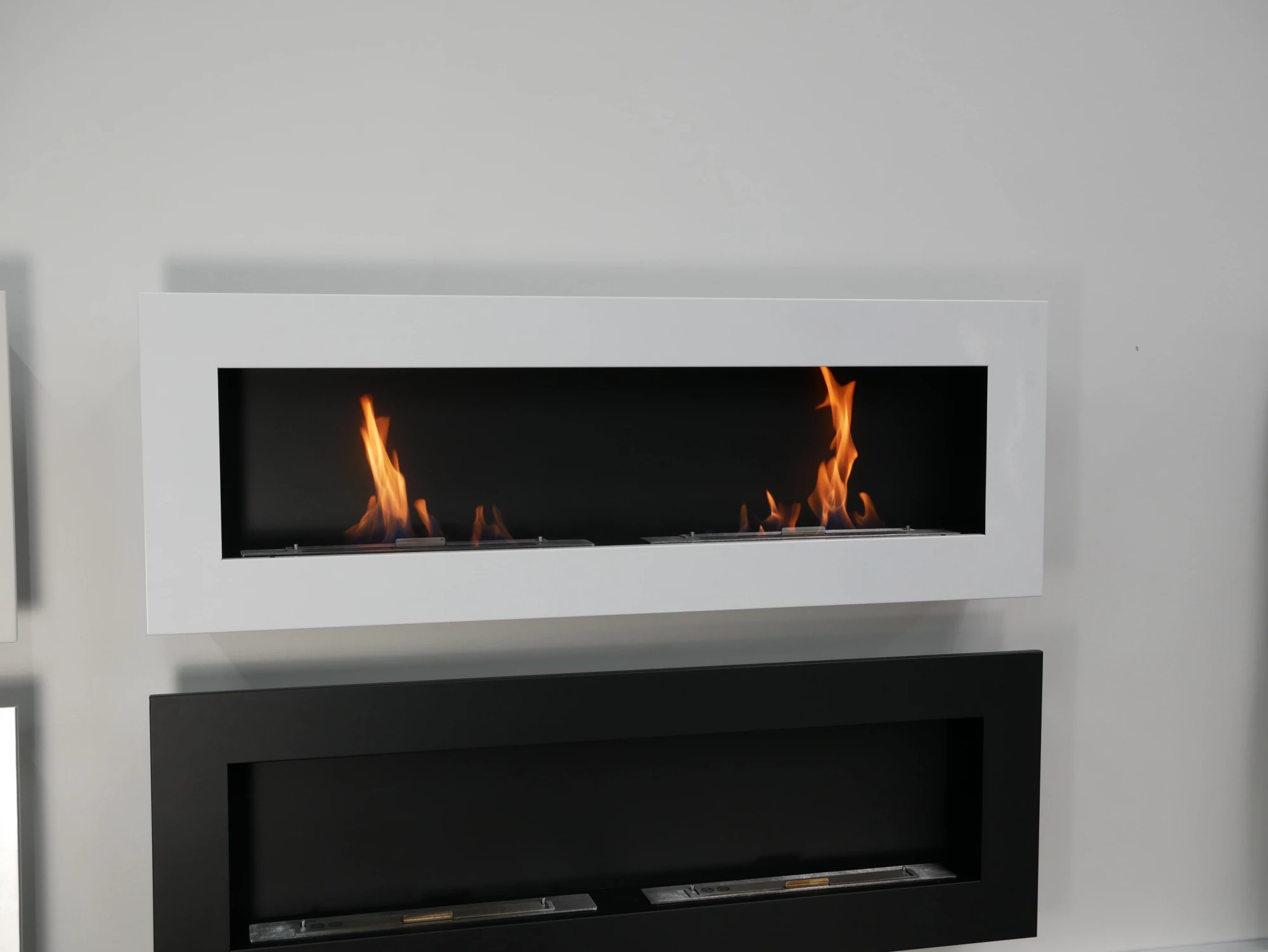 Murus camino bioetanolo da parete bianco