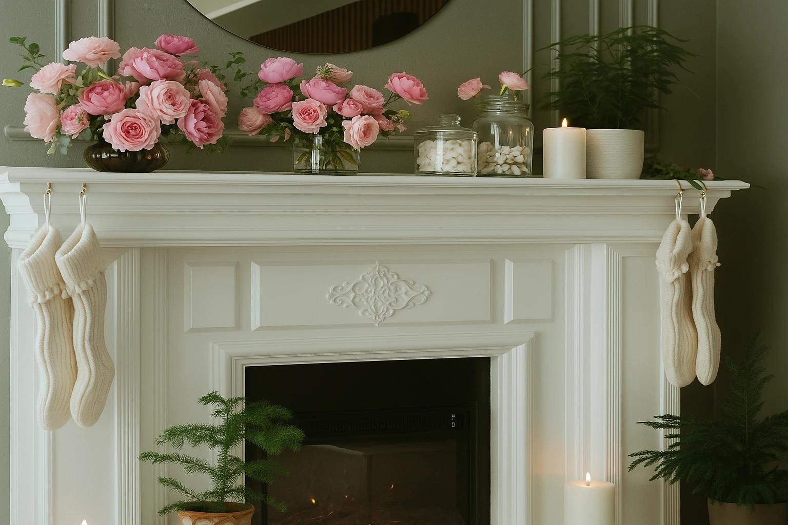 camino decorativo classico