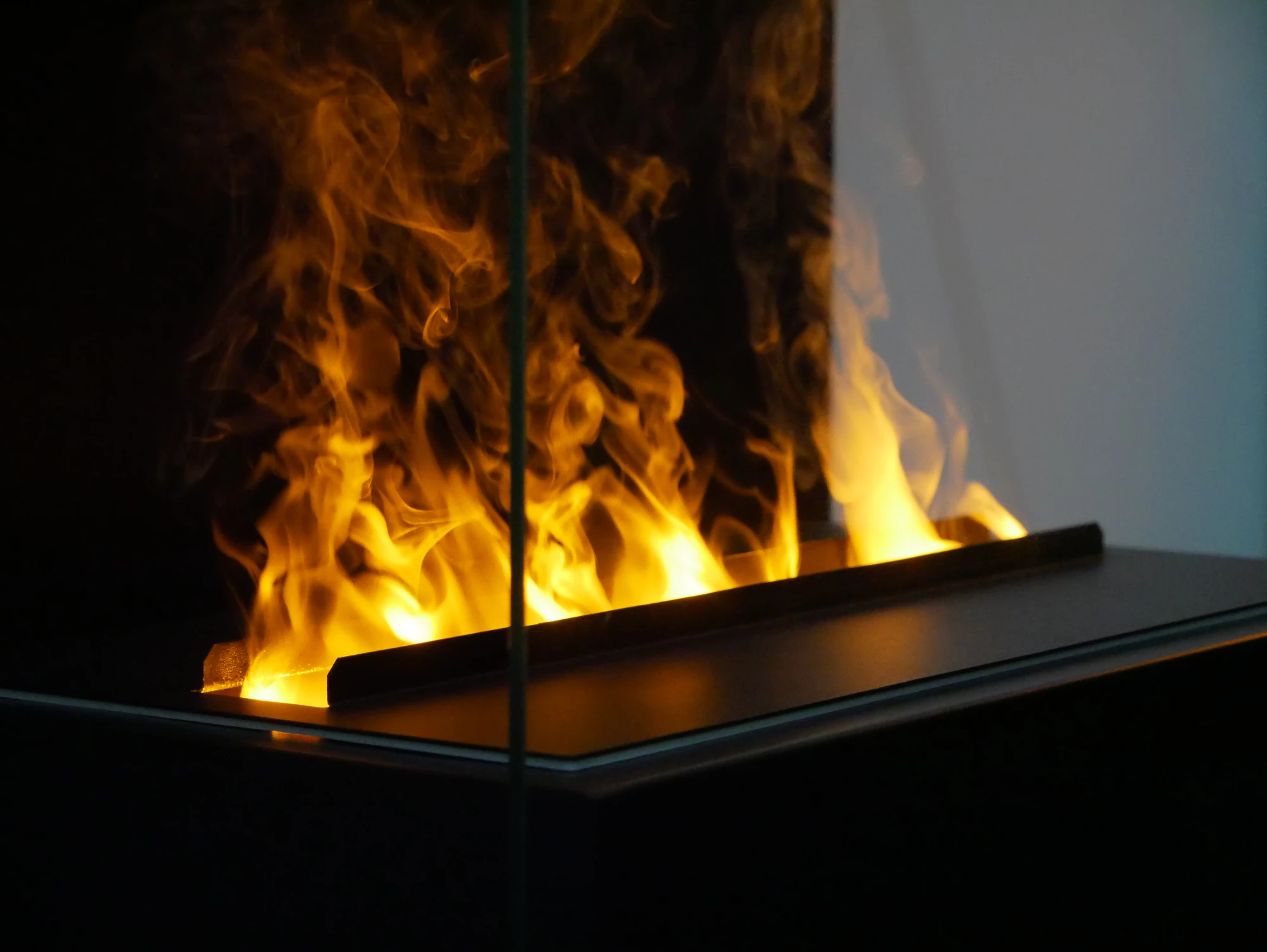 Camino a vapore decorativo